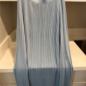 Zimmermann Light Blue Maxi Skirt